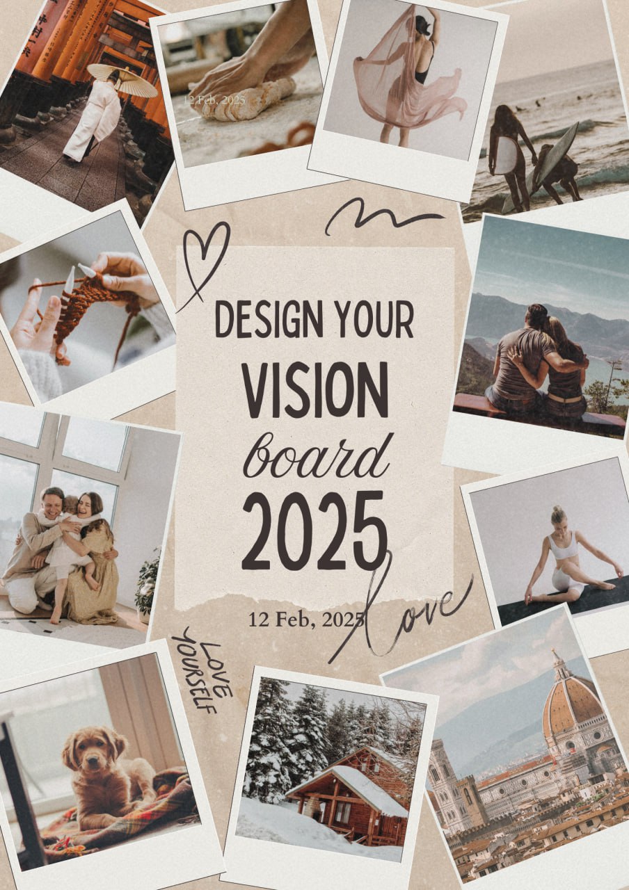 [WAYFU SHARING] DESIGNING YOUR VISION BOARD 2025